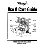 Whirlpool DU8570XT Operating instructions