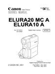 Canon elura20 Specifications