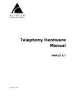 Altigen Telephony Hardware Hardware manual