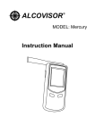 Alcovisor Mercury Instruction manual