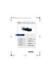 Bosch LTC-0485-21 Installation manual