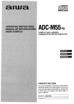 Aiwa ADC M55YU Specifications