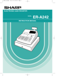 Sharp ER-A170 Instruction manual