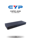 Cypress CMPRO-4H4H Specifications