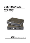 CTC Union atu-r130 User manual