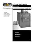 Ardent Energy HF85R Instruction manual