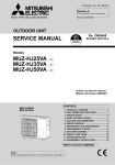 Mitsubishi Electric MSZ-HJ35VA-E1 Service manual