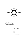 Agilent Technologies 3458A User`s guide