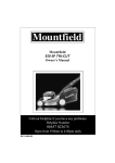 Mountfield 550 SP TRI-CUT Owner`s manual