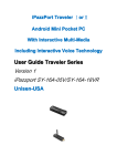 Unisen iPazzPort Traveler ? User guide