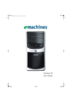 eMachines 8513042 User guide