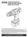 Ryobi HP1441M Operator`s manual