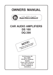 DLS BRXAMPEN Specifications