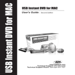 ADS Technologies INSTANT MUSIC FOR MAC - User`s guide