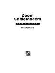 Zoom 10BaseT User`s manual