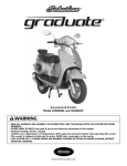 Schwinn Motor Scooters 50GR06SV Specifications