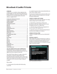 MicroBook CueMix FX Guide