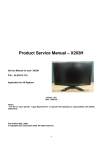 Acer X203H Service manual