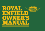 Royal Enfield Bullet 500CC Owner`s manual