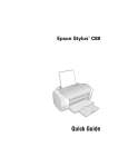 Epson C11C617001 - Stylus C88 Color Inkjet Printer User`s guide