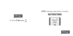 Efergy Energy metering and monitoring Instruction manual