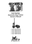 D.T.Systems H20 1830 Series Owner`s manual