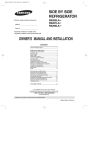 Samsung RS269LA Owner`s manual