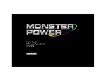 Monster Cable HTS2600 Owner`s manual