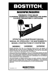 Bostitch N88WW Specifications