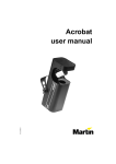 Martin Acrobat User manual
