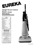 Eureka 4670 Series Specifications