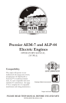 MTH Electric Trains AEM-7 Operator`s manual