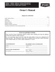 Bryant 538MAC Owner`s manual