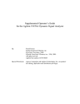 Agilent Technologies 35670A Specifications
