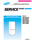 Samsung RB2155SW Product specifications