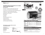 ProMariner ProSport15 (OEM only) Owner`s manual