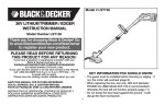 Black & Decker LST136 Instruction manual