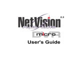 CSG Security NetVision Plus User`s guide