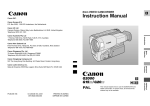 Canon G20Hi Instruction manual