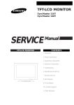 Samsung SM-316 Service manual