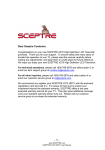 Sceptre X270 User manual