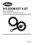 Ariens 915057 - 2148 Service manual