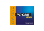 Creative PC-CAM 350 Specifications