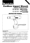 Makita 6911HD Instruction manual