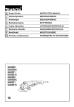 Makita GA6020 Instruction manual