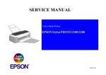 Seiko UC-2200 Service manual