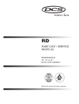 DCS CT-304 Service manual