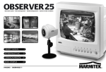 Marmitek OBSERVER25 Owner`s manual