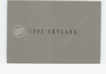 Buick 1997 Skylark Owner`s manual