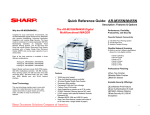 Sharp AR-M455N Service manual